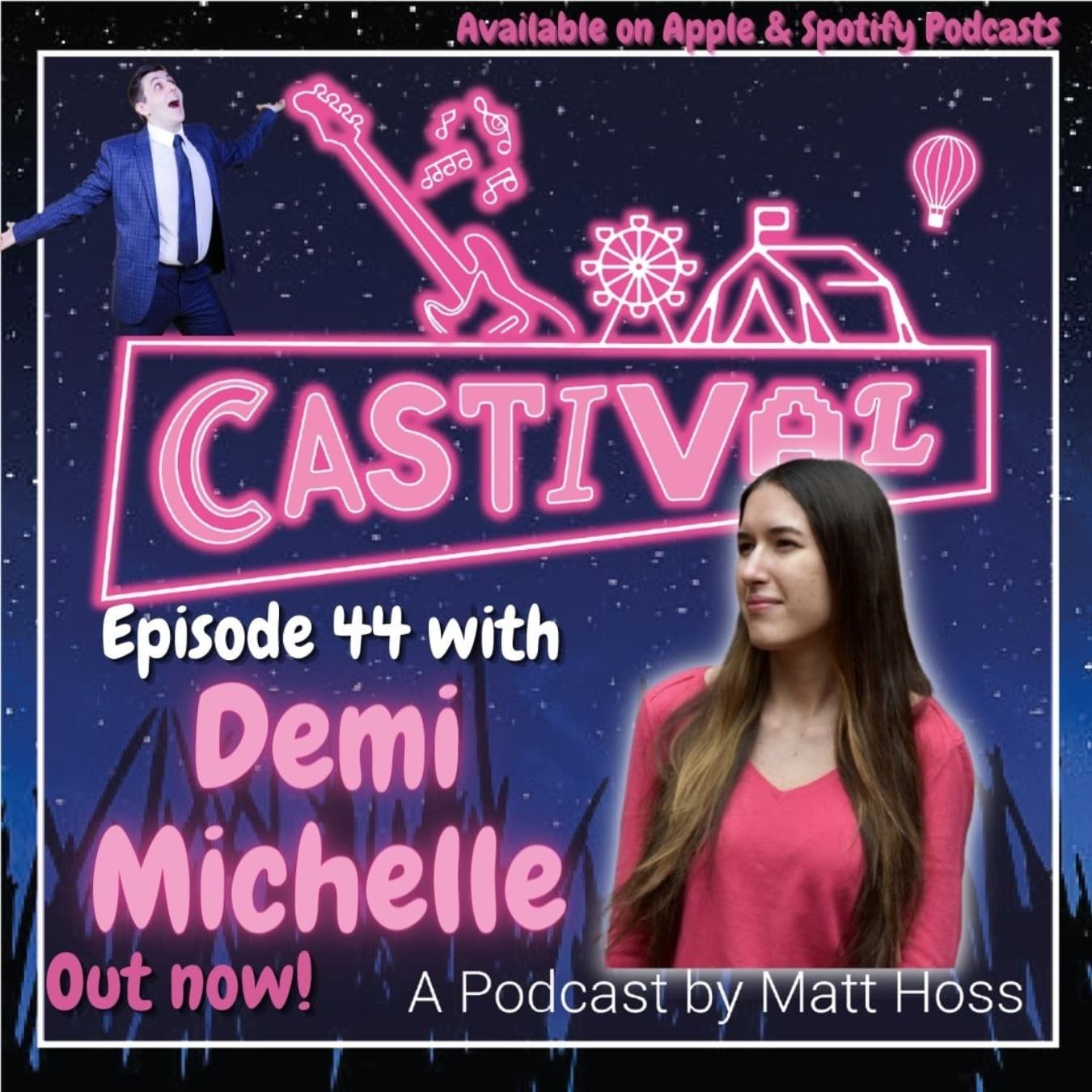 Episode 44: Demi Michelle - Castival cover
