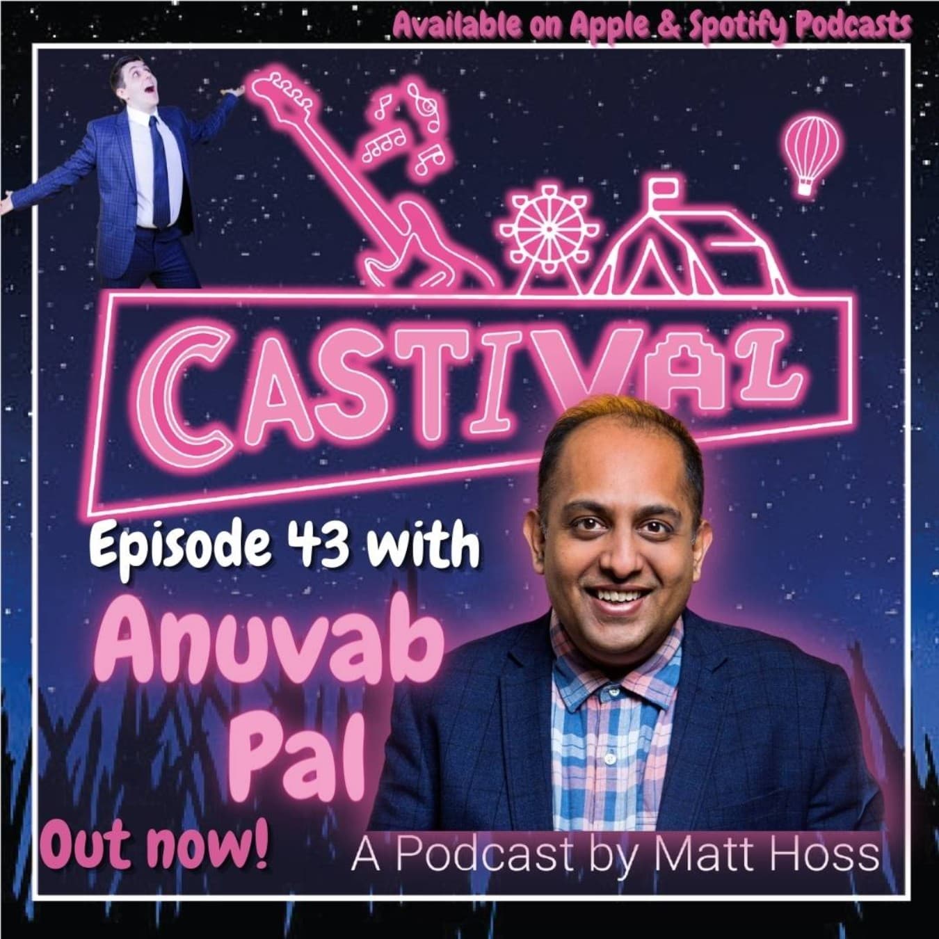 Episode 43: Anuvab Pal - Castival cover