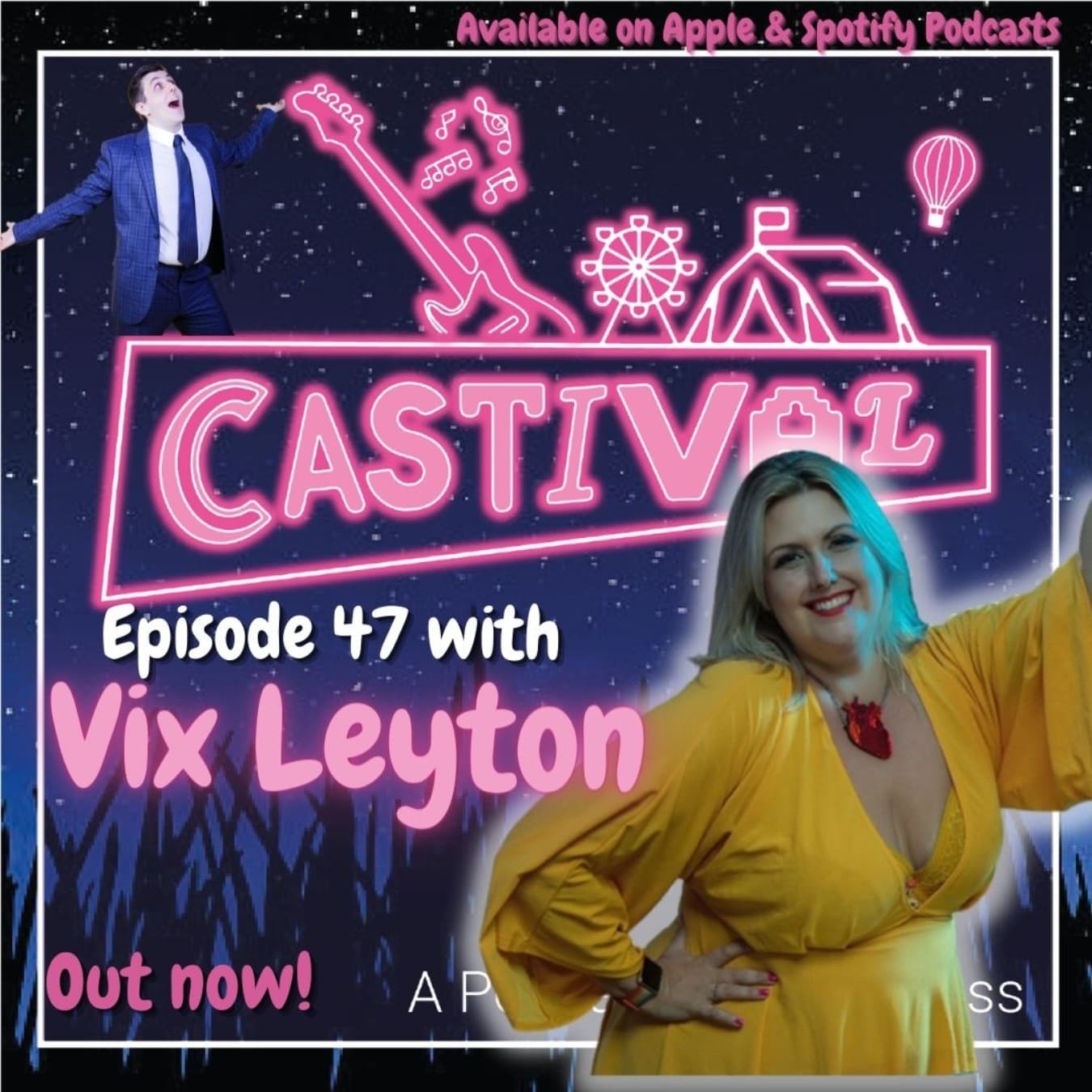 Episode 47: Vix Leyton - Castival cover