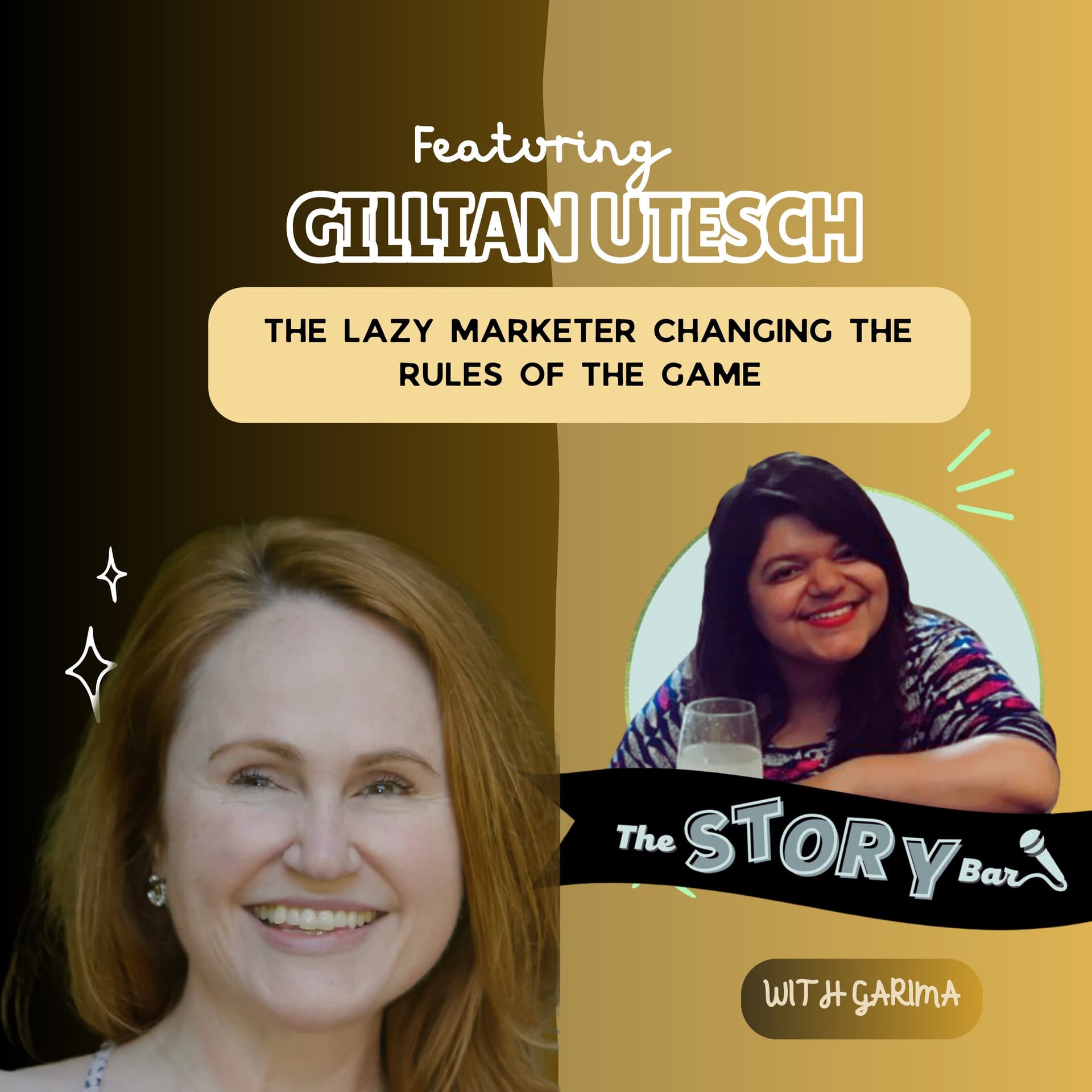 A True Human-AI Collaboration in Marketing with Gillian Utesch - The Story Bar cover