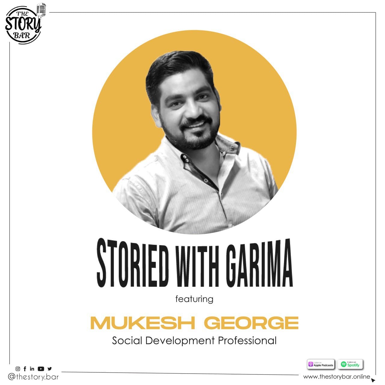 Bridging The Learning Gap with Mukesh George - The Story Bar cover