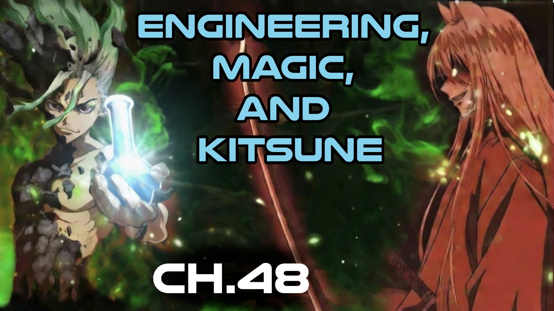 Engineering Magic and Kitsune Ch.48 - ASN Humans Are Space Orcs , HFY and other stories cover