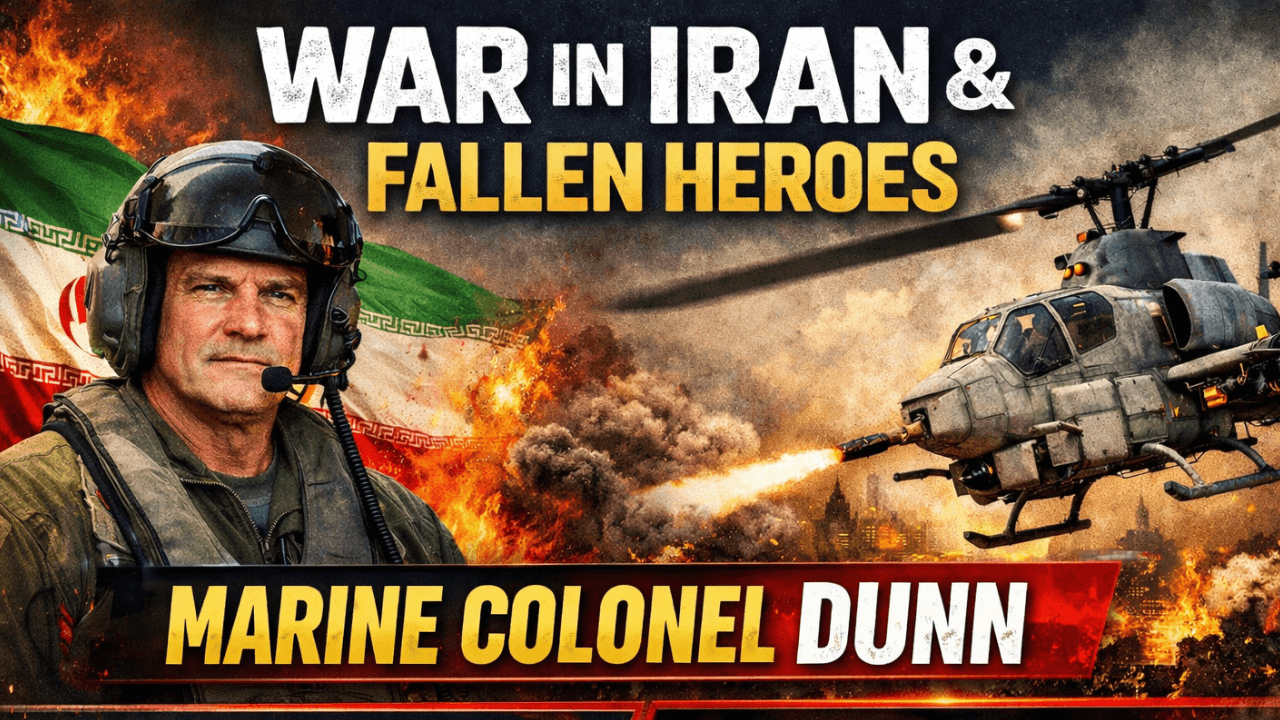 War in Iran. Fallen Heroes Named. A Marine Colonel’s View From the Cockpit - The Amber May Show cover