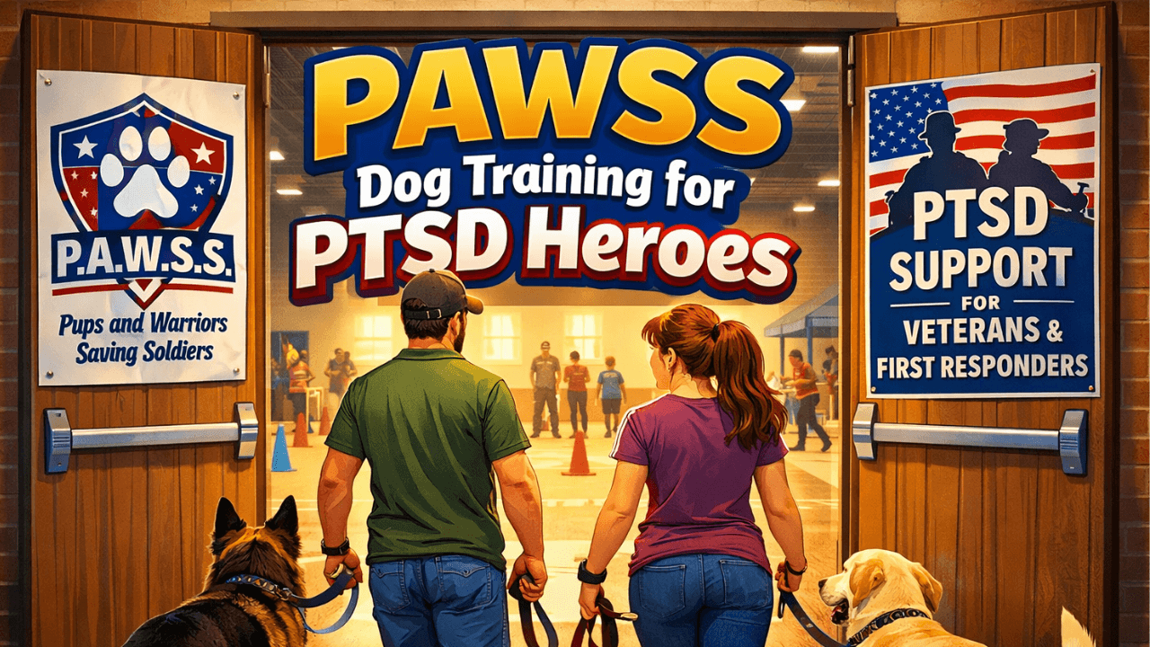PTSD| Police and Vets| Heal with P.A.W.S.S - The Amber May Show cover