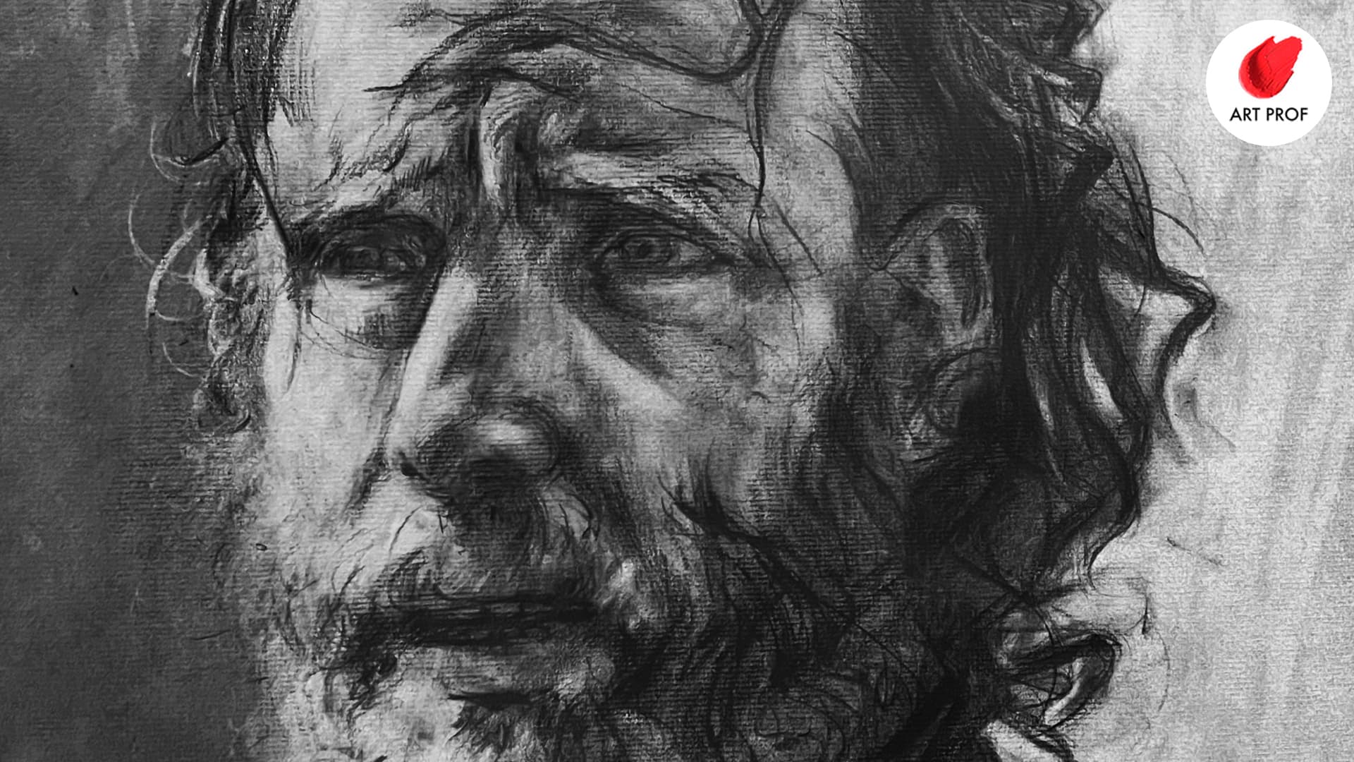 How to Draw a Realistic Beard in Pencil - Art Prof cover