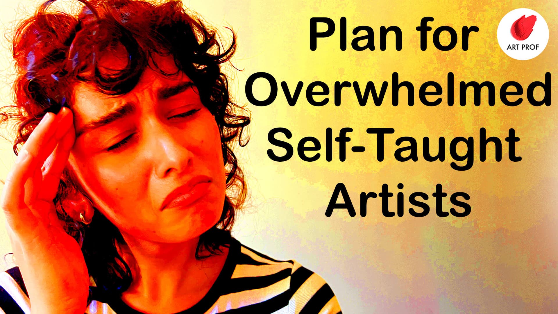 Self-Taught Artist Plan: Study Without Art School - Art Prof cover