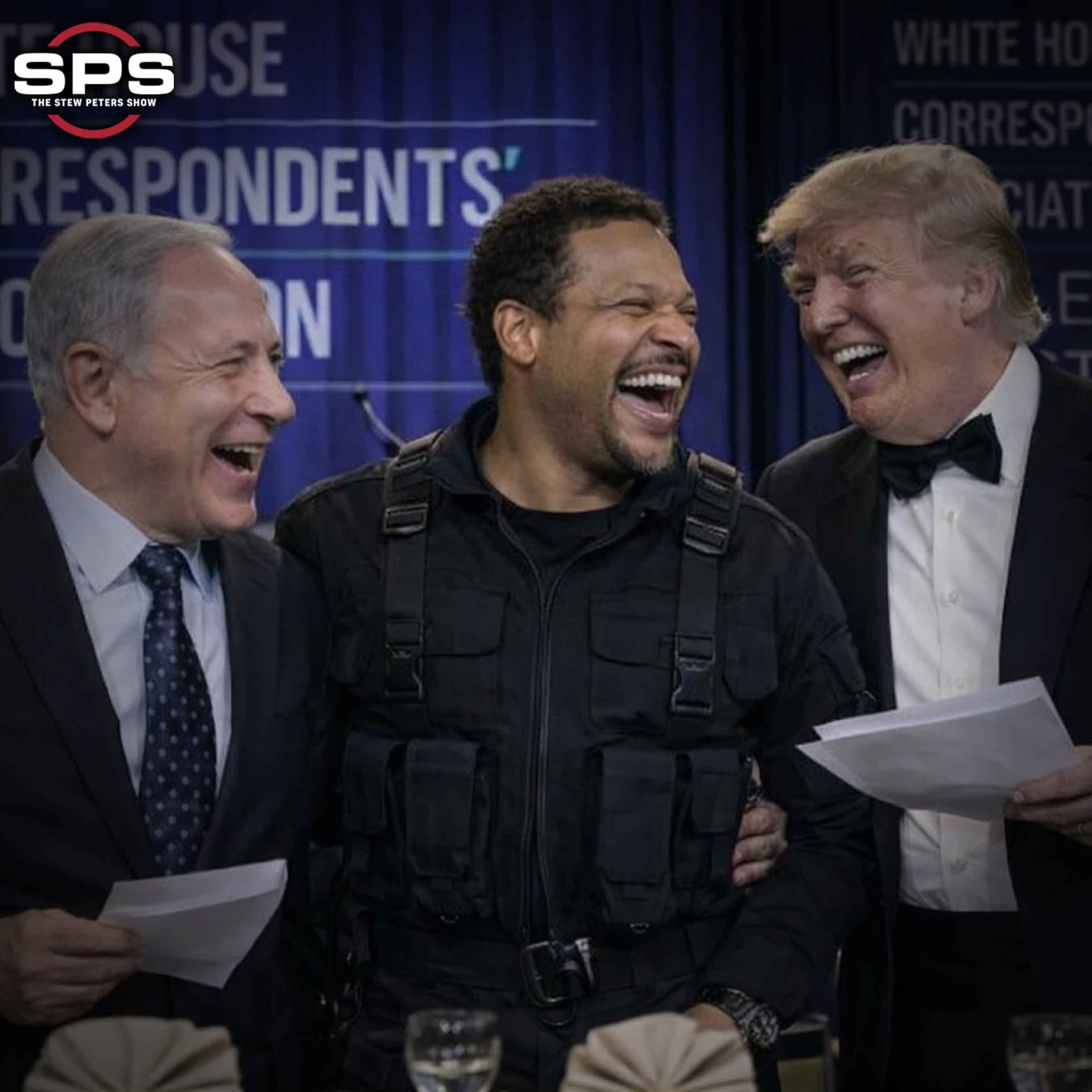 ENGINEERED HOAX TO BOOST JEWISH BALLROOM? WHCD False Flag Demolished - The Stew Peters Show cover