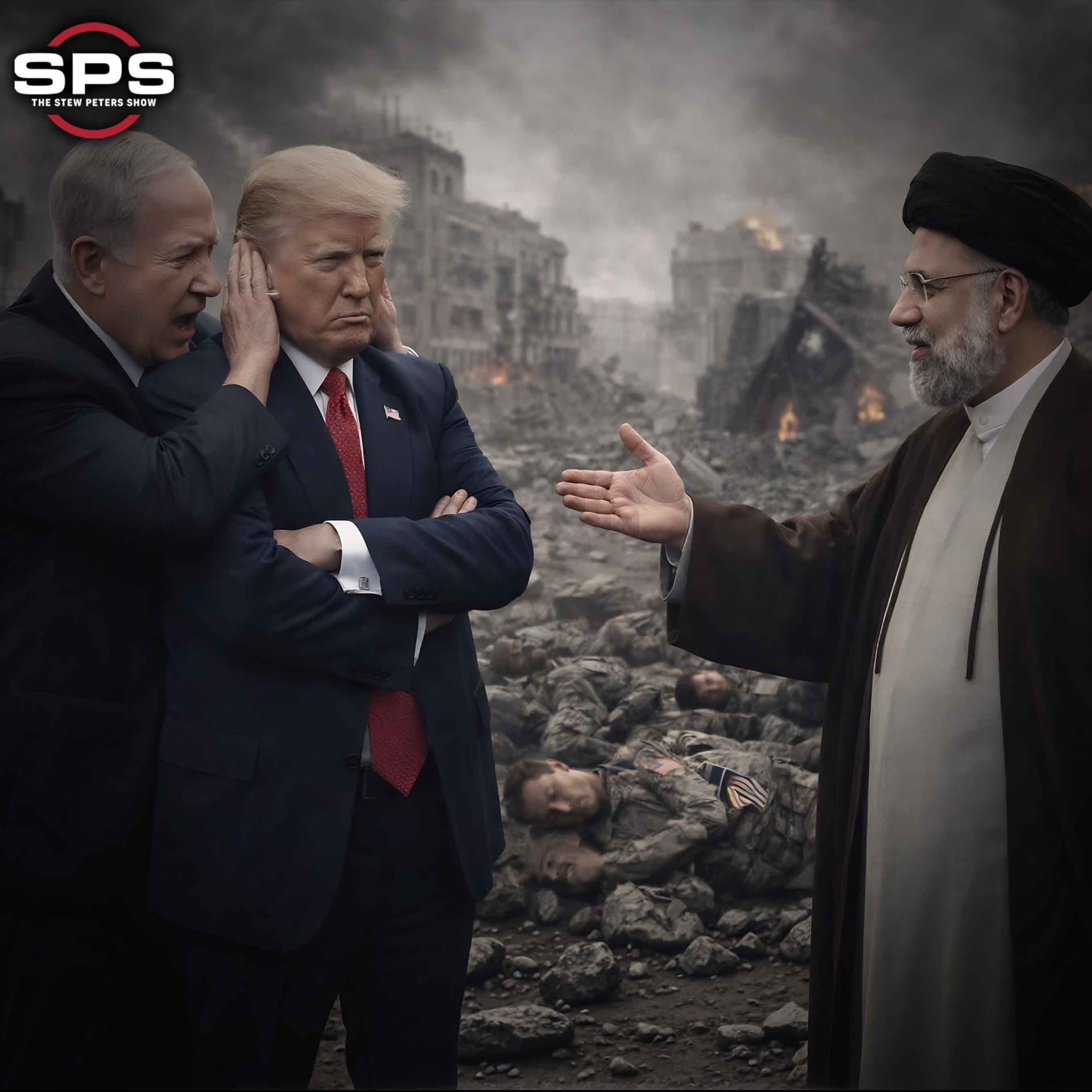 Submit or Slaughter: Iran’s Final Warning to America Before the Jewish War Machine Rolls In - The Stew Peters Show cover
