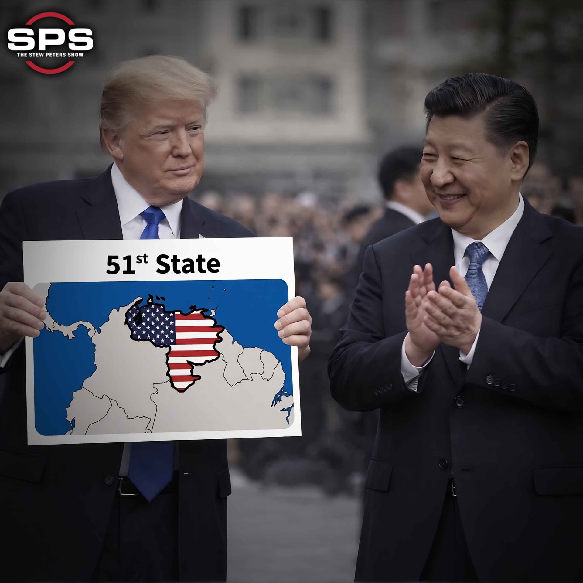TRUMP DECLARES VENEZUELA THE 51ST STATE — The Stew Peters Show cover