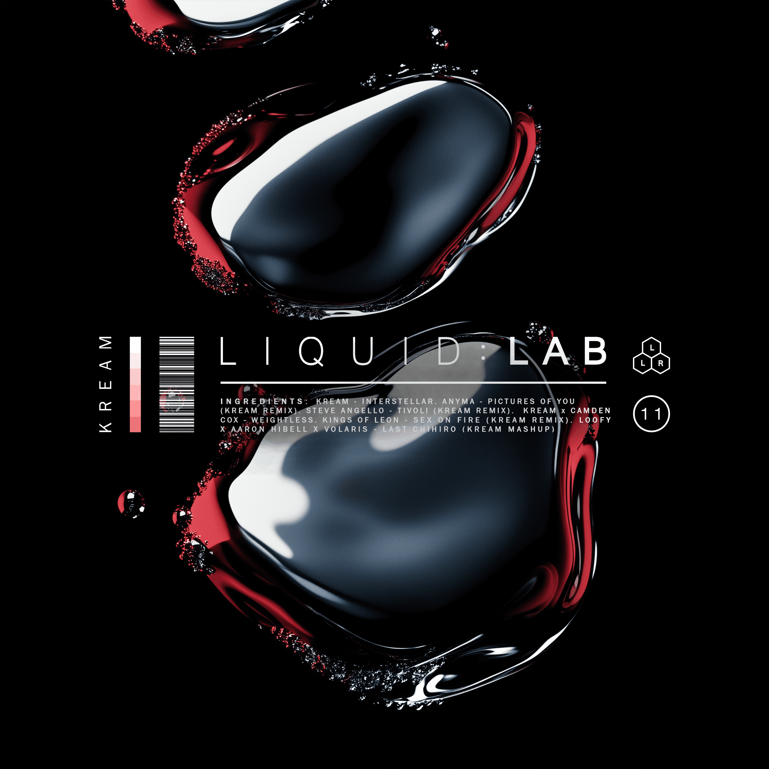 KREAM Pres. LIQUID : LAB Vol.11 - LIQUID : LAB cover