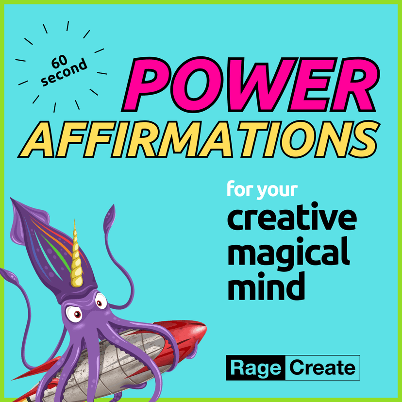 Daily Power Affirmations for your Creative Maniac Mind (in 60 Seconds) cover