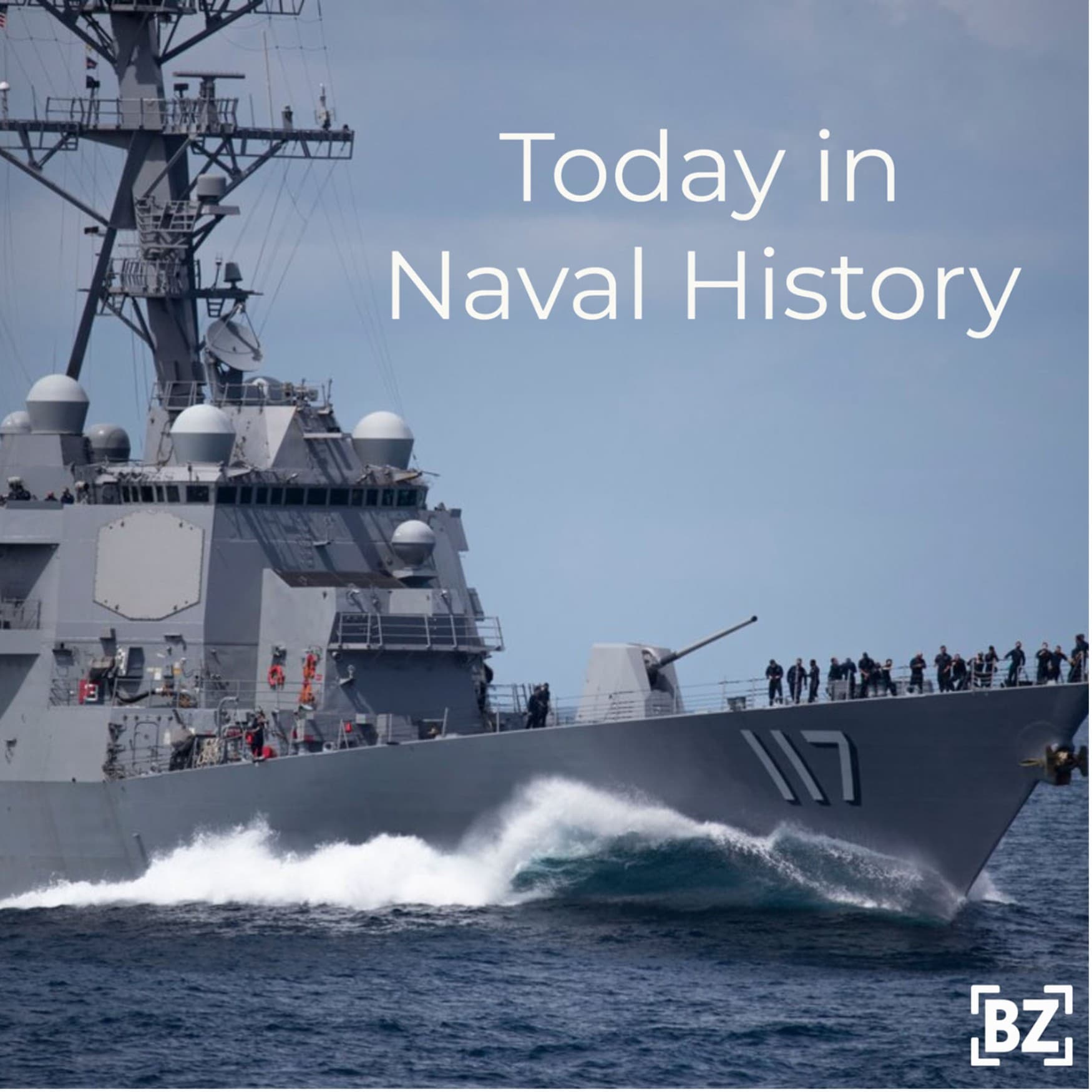 Today in Naval History cover