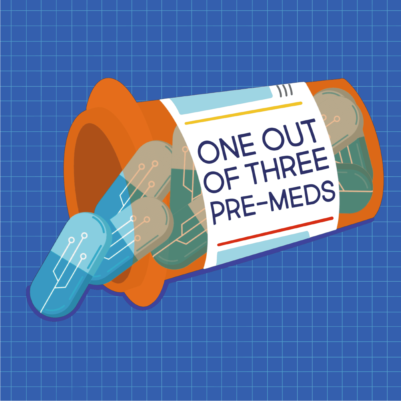 One Out of Three Premeds cover