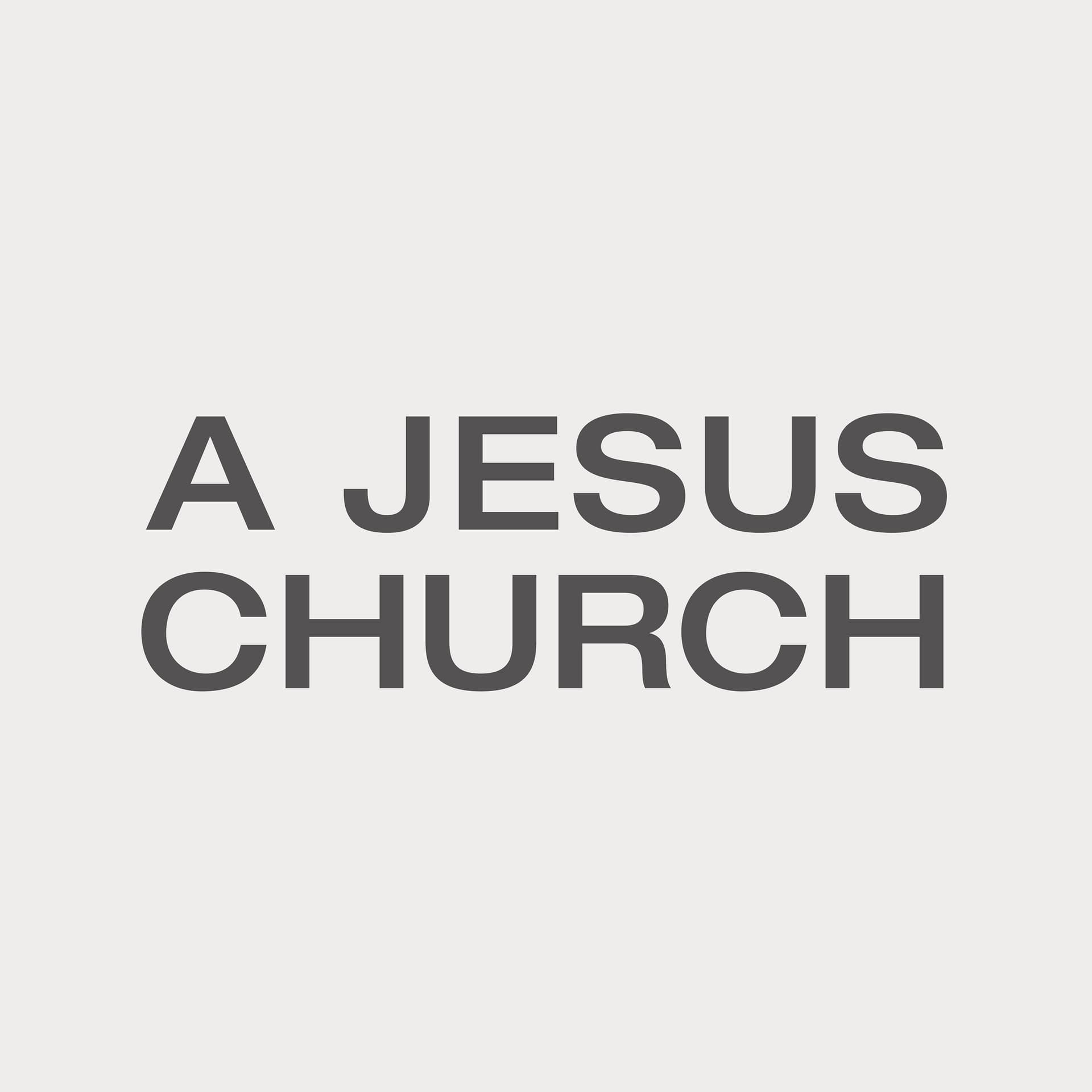 A Jesus Church Podcast cover