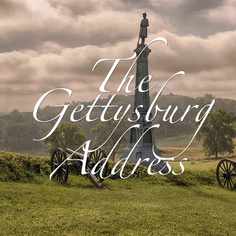 The Gettysburg Address cover