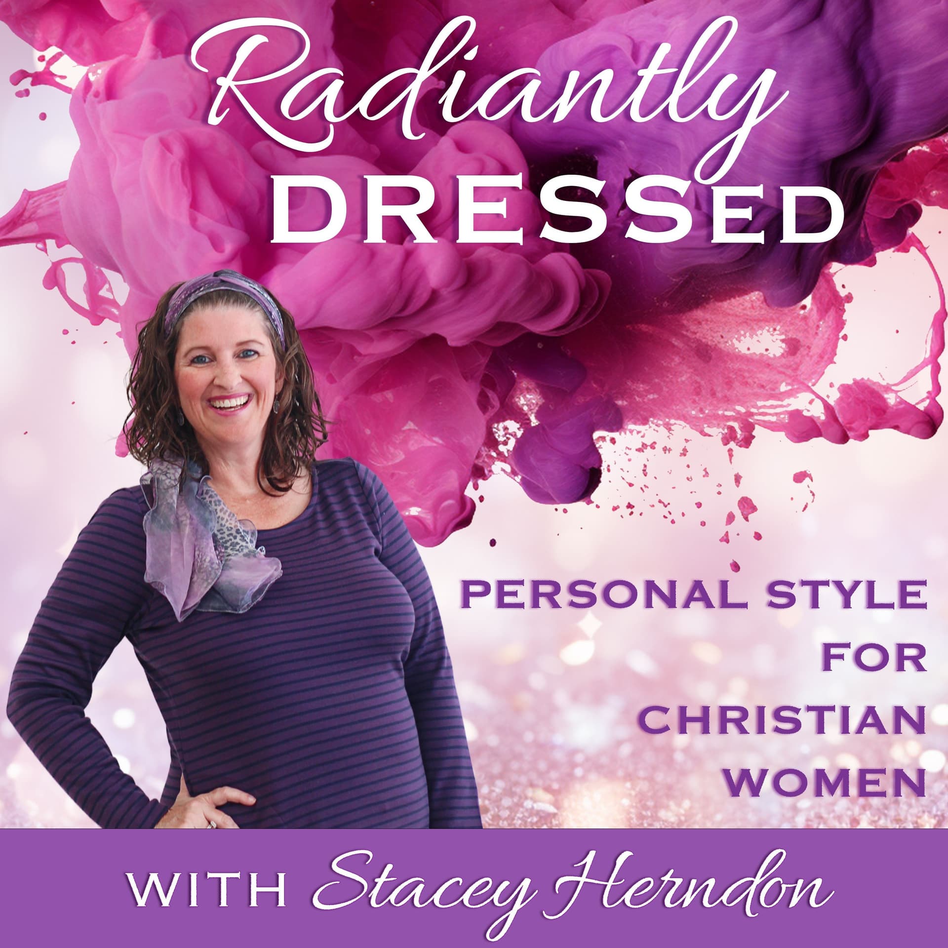 RADIANTLY DRESSED - Color Analysis, Virtuous Woman, Capsule Wardrobe, Modest Fashion cover
