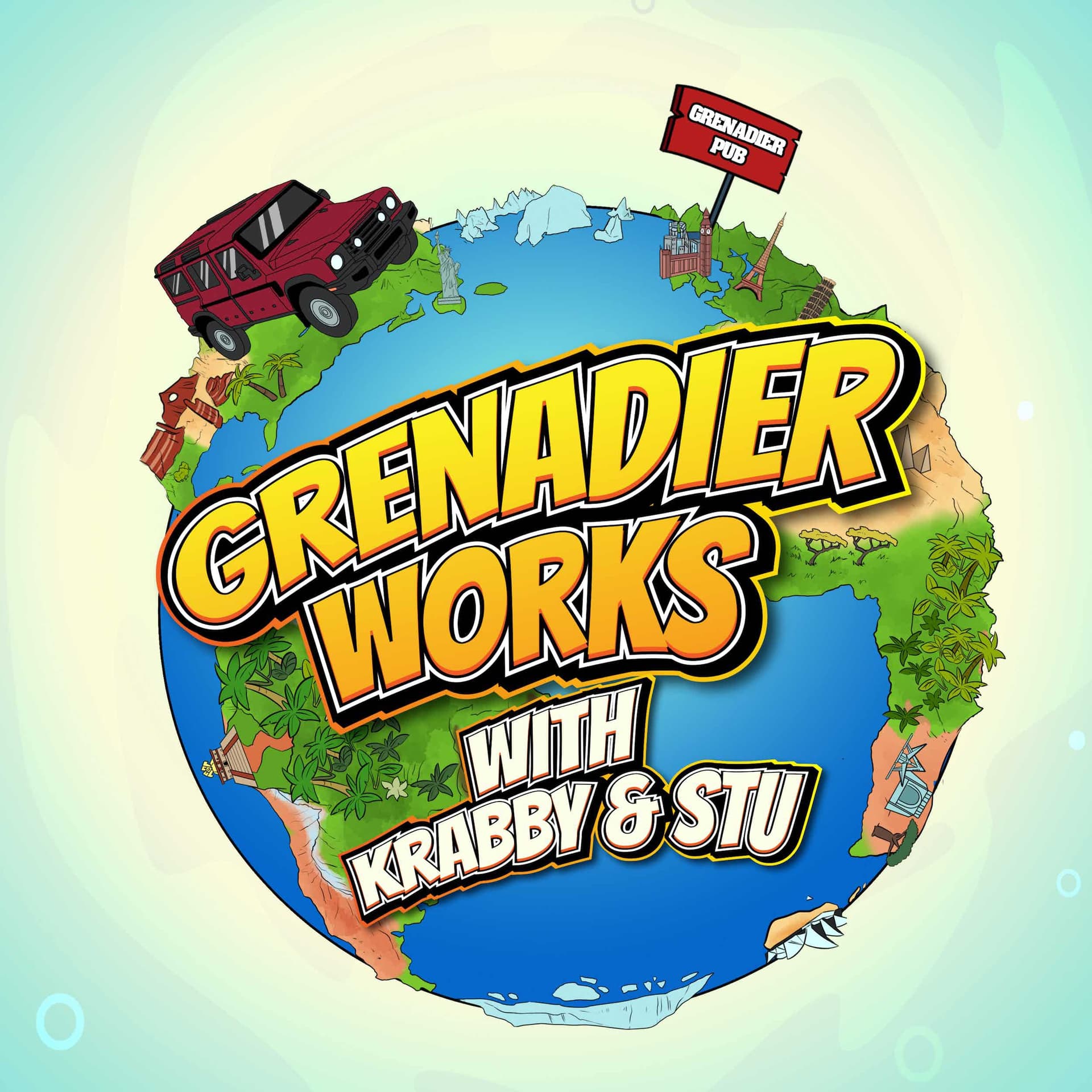Grenadier Works (the INEOS Automotive) podcast cover