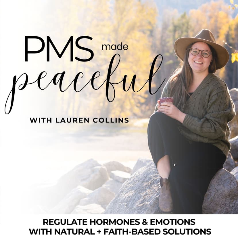 PMS Made Peaceful | Emotional Regulation, Cycle Syncing, Monthly Cycle Hormones, Christian Women, Hormone Imbalance cover