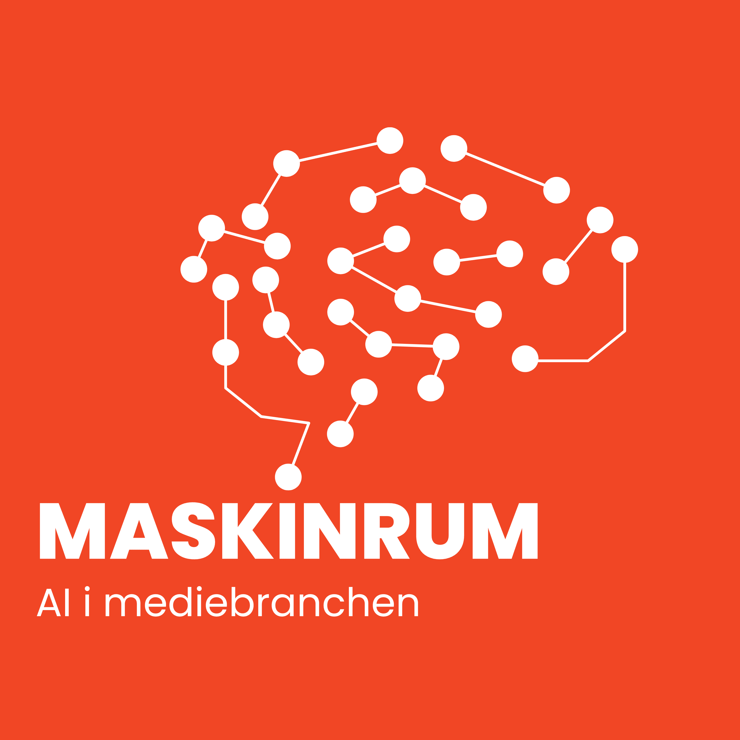 MASKINRUM - AI i mediebranchen cover