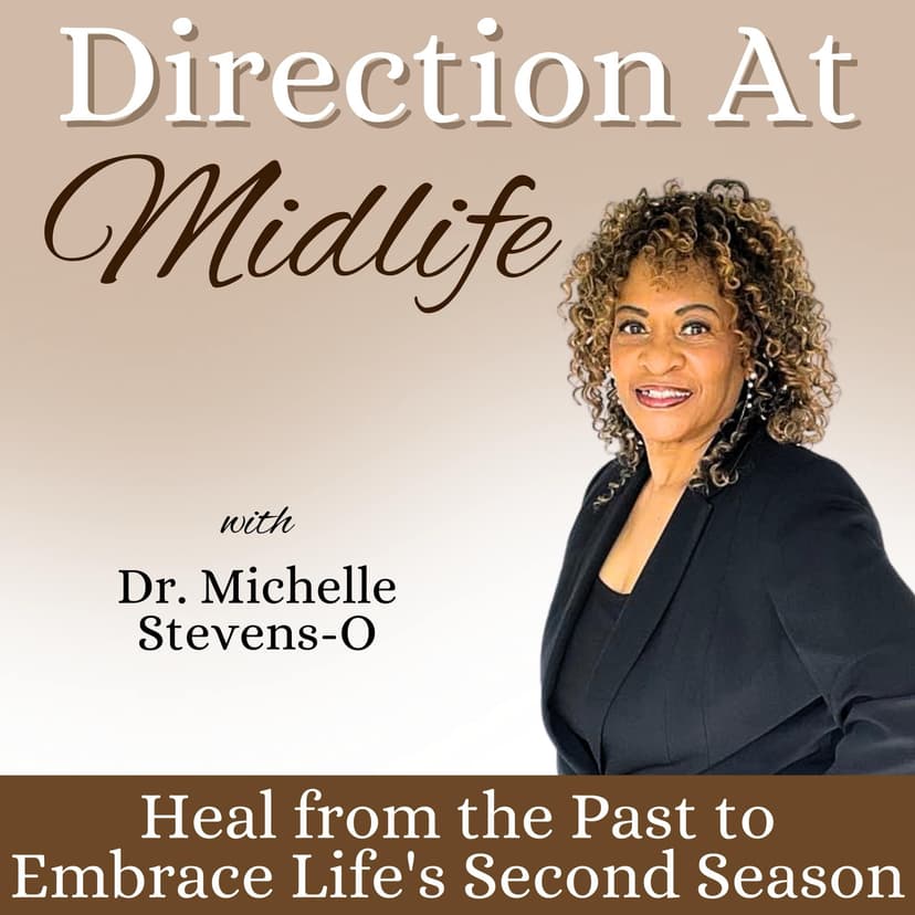 Direction At Midlife | Mindset change, How to thrive Now, Where do I start cover