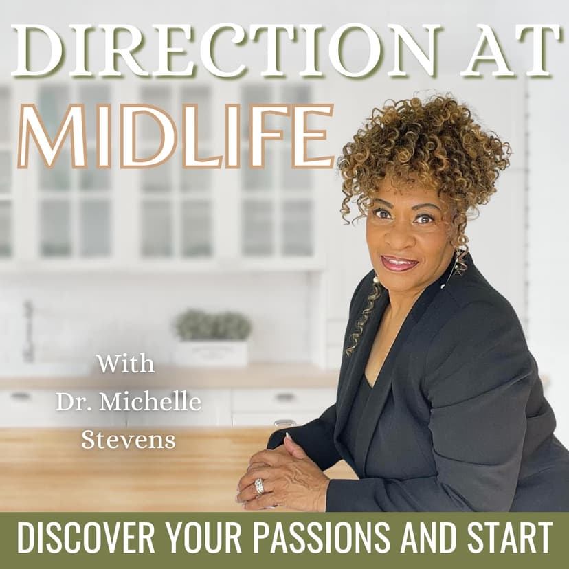 Direction At Midlife | Mindset change, How to thrive Now, Where do I start cover