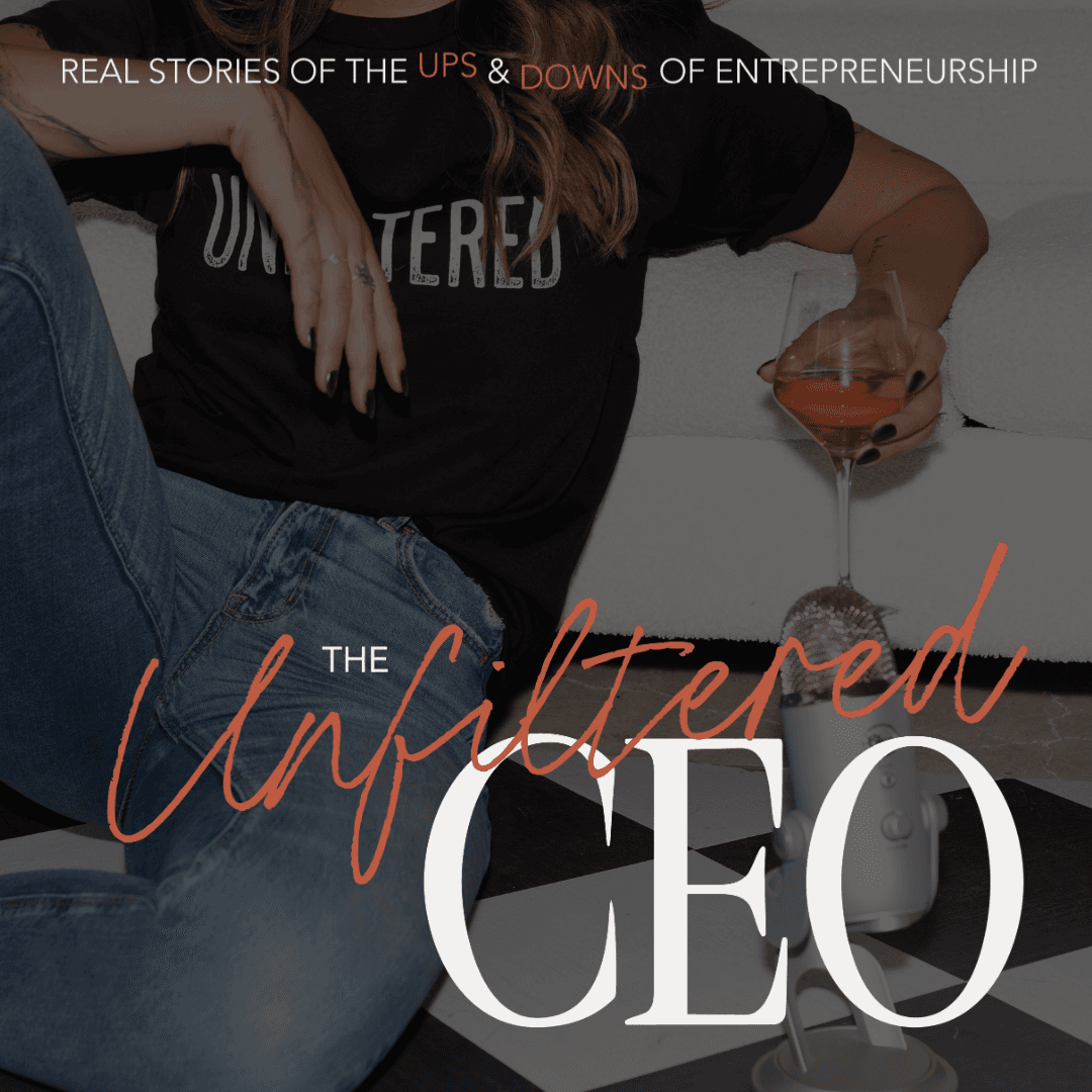 The Unfiltered CEO cover