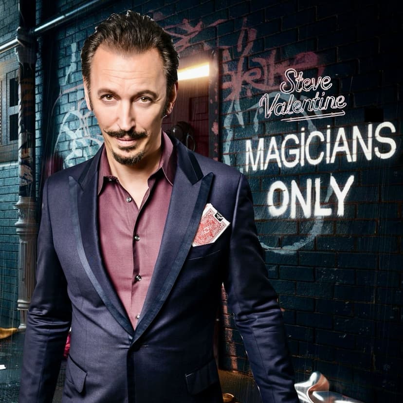Magicians Only - with Steve Valentine cover