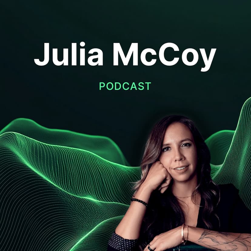 Julia McCoy: AI, AGI & The Future of Work cover