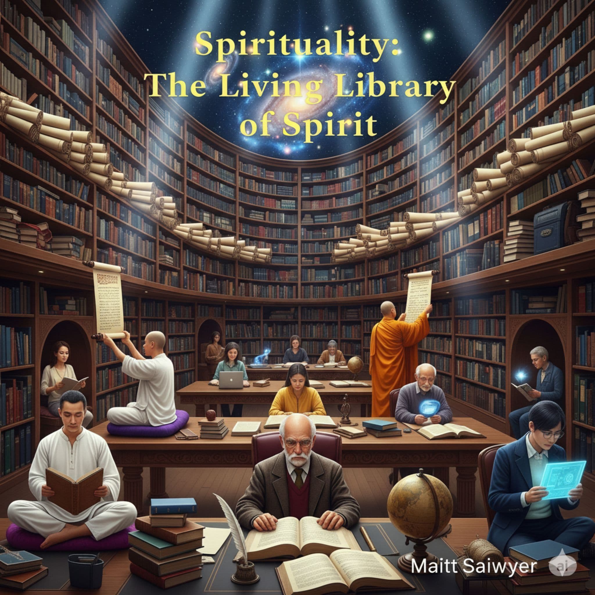 Spirituality: The Living Library of Spirit cover