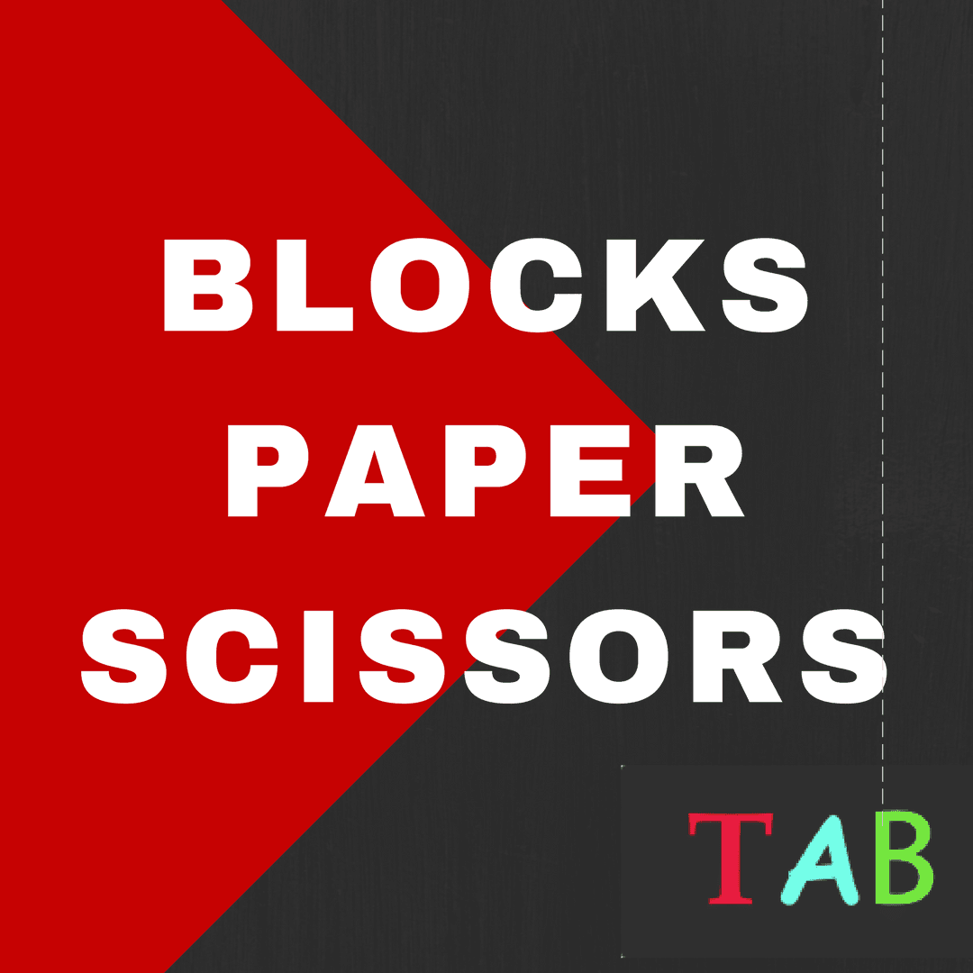 Supporting a Trauma Informed Curriculum through TAB - Blocks Paper Scissors cover