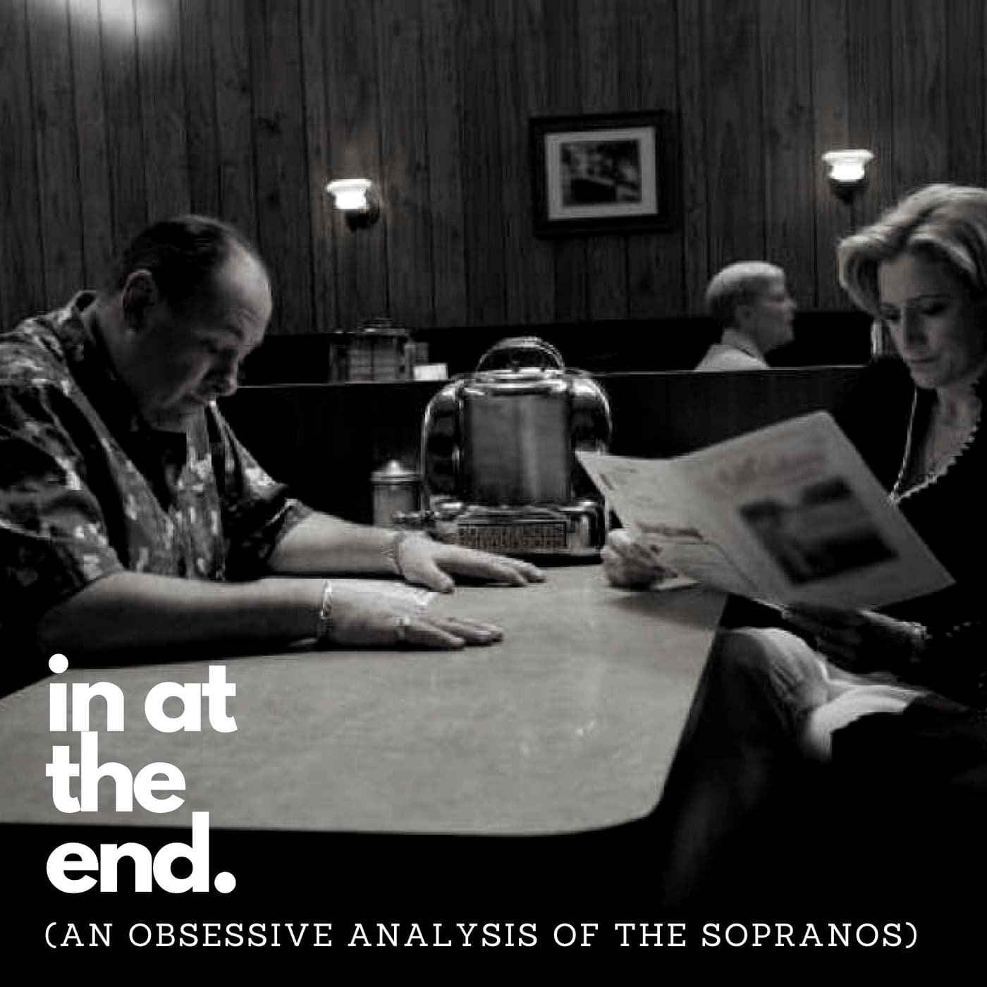 in at the end (an obsessive analysis of The Sopranos) cover