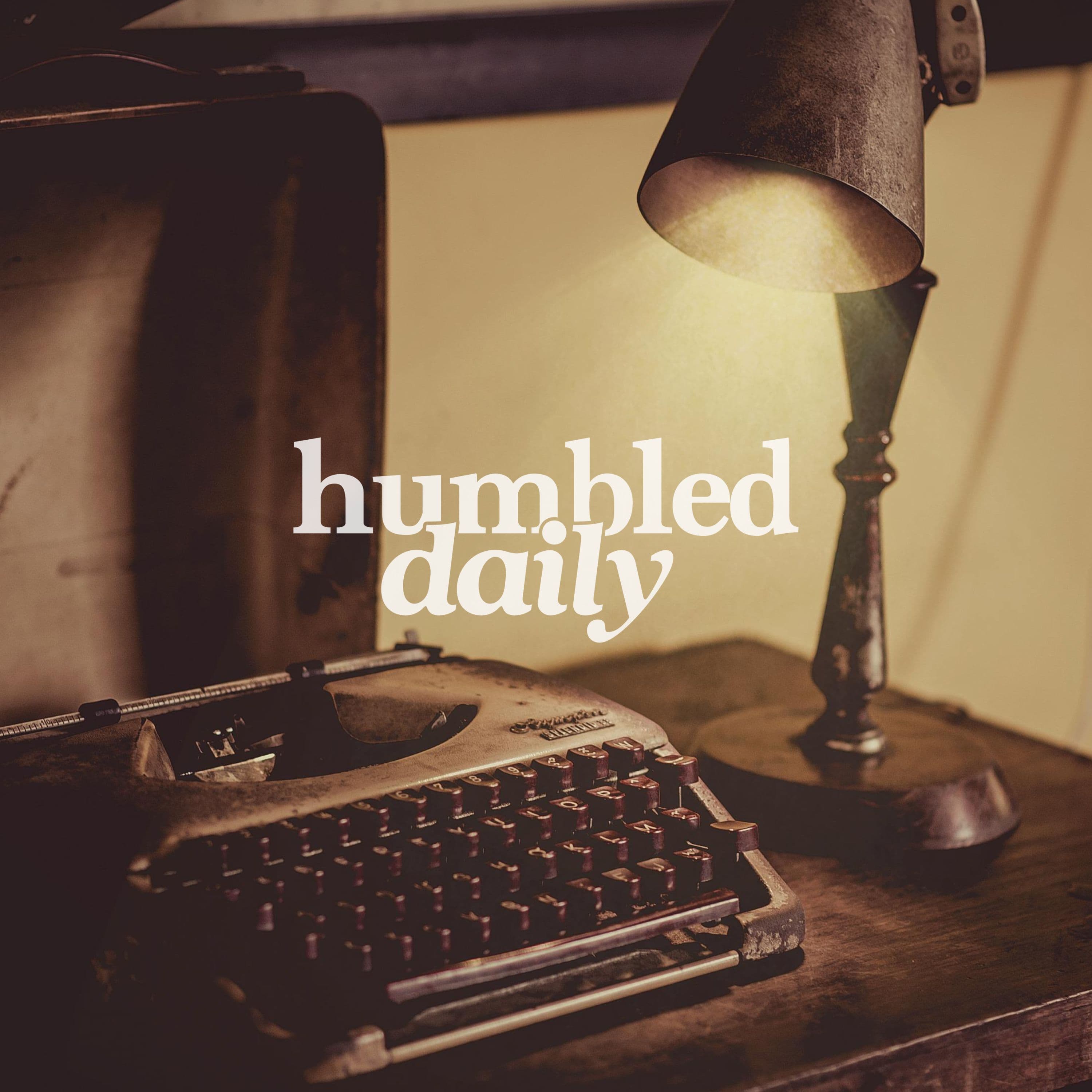 humbled daily cover