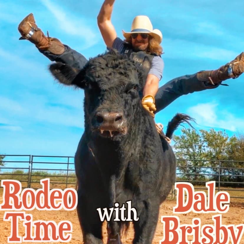 Rodeo Time with Dale Brisby cover