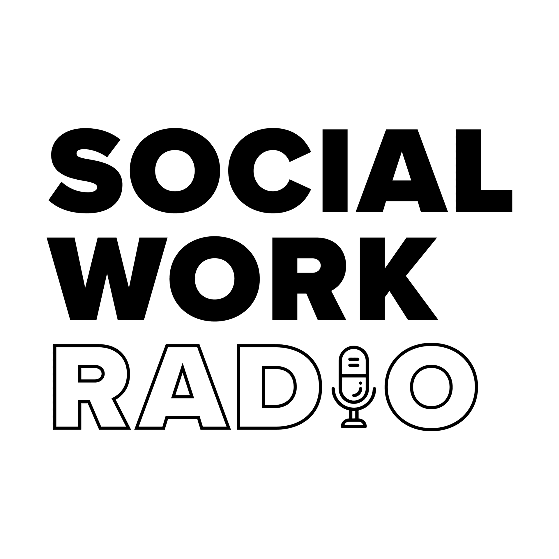 Caring about the world without losing your mind - Social Work Radio cover