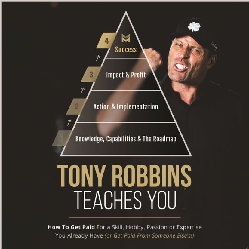 Tony Robbins Knowledge Business Blueprint cover