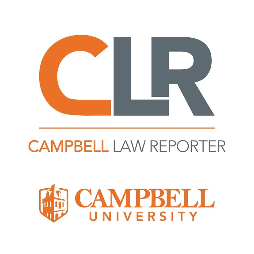 Campbell Law Reporter cover