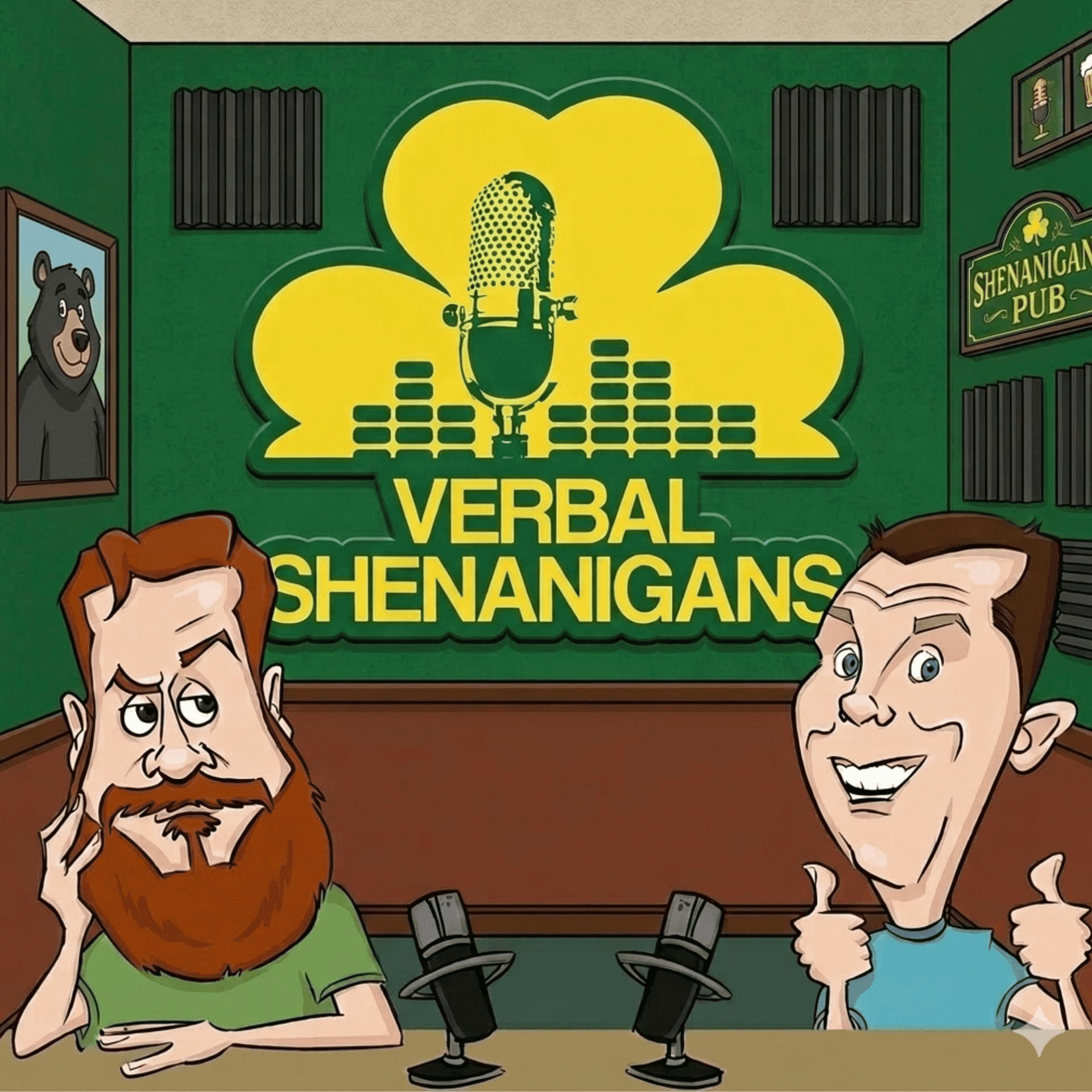 #351-Clark Fredericks - Verbal Shenanigans cover