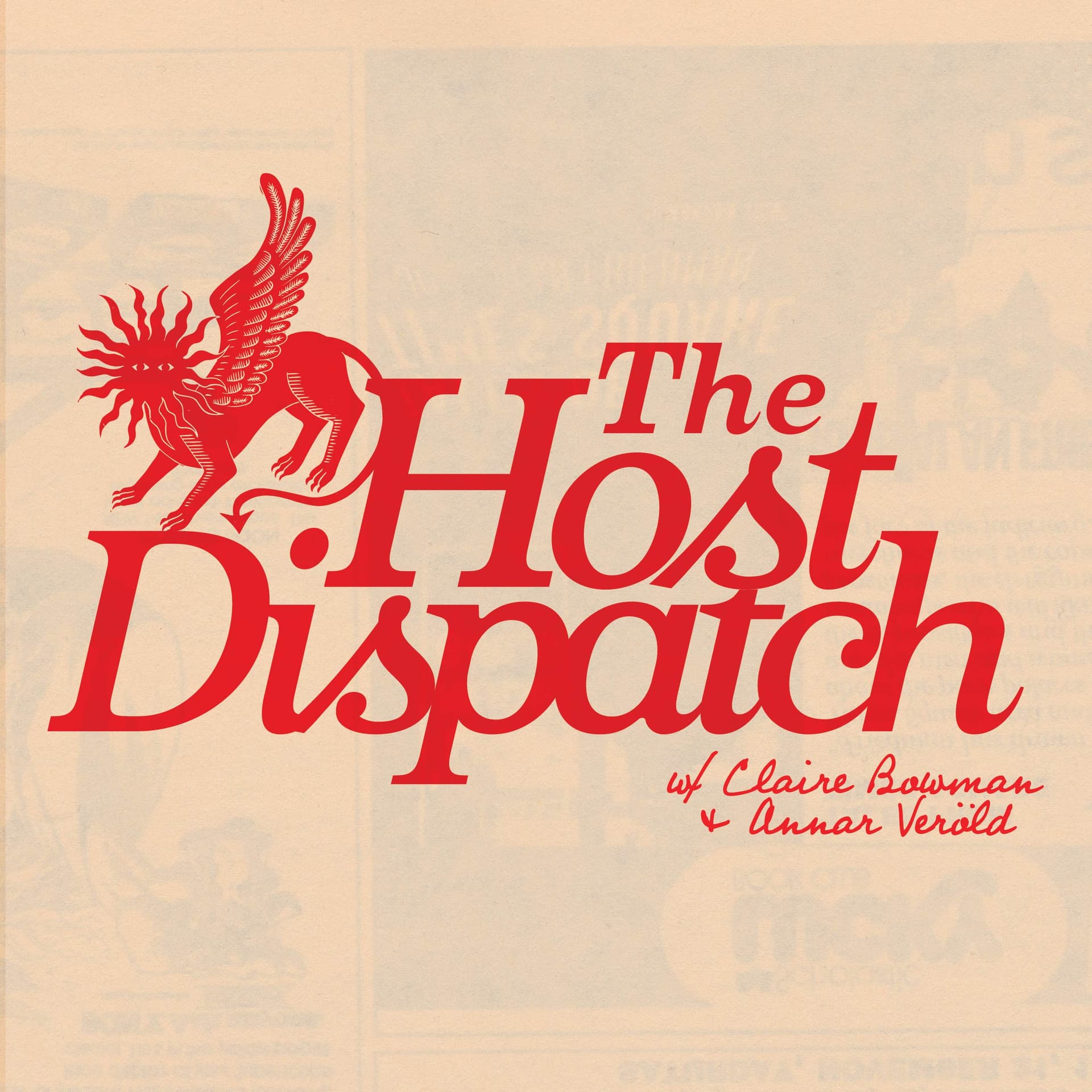 The Host Dispatch: A Literary Podcast cover