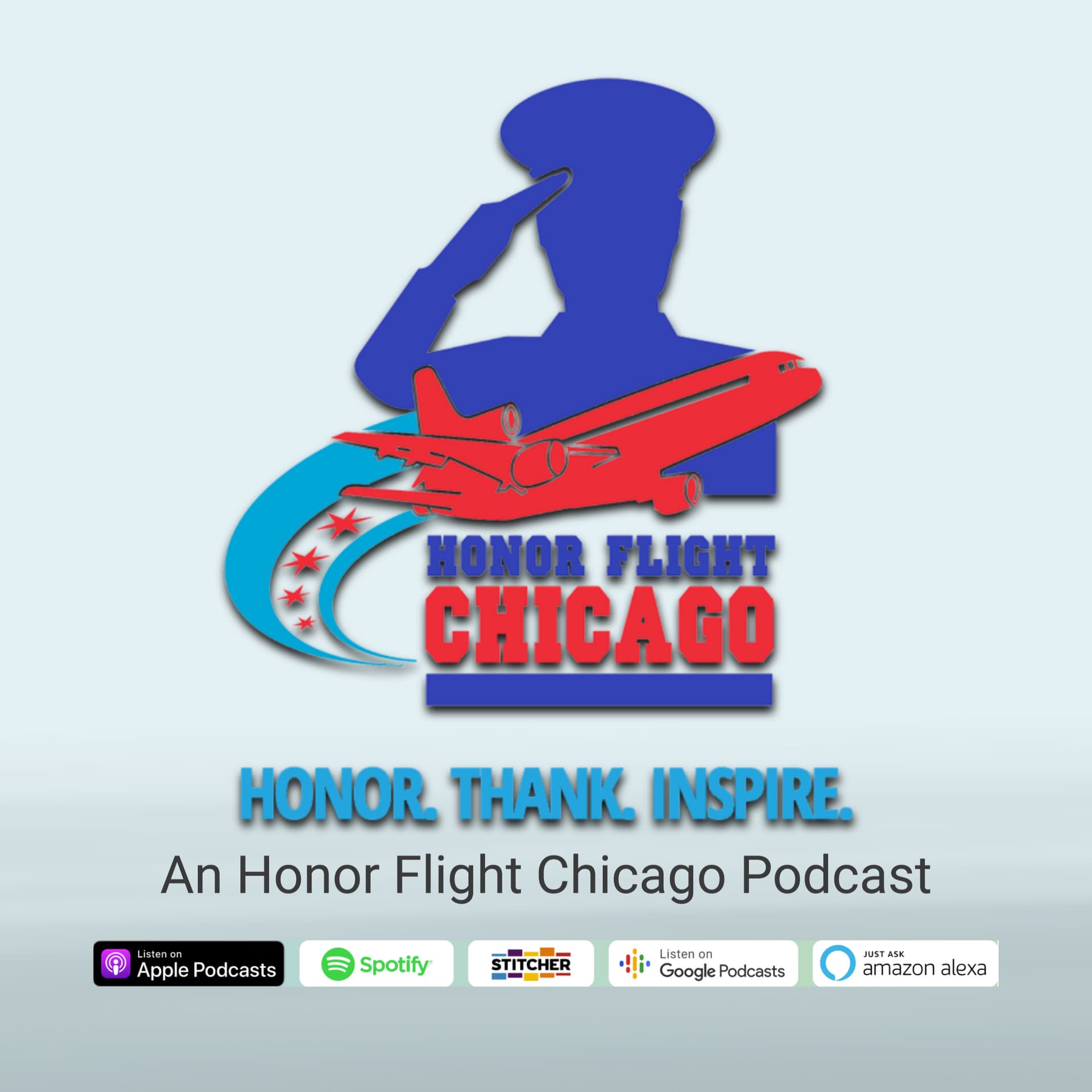 Honor. Thank. Inspire. An Honor Flight Chicago Podcast cover