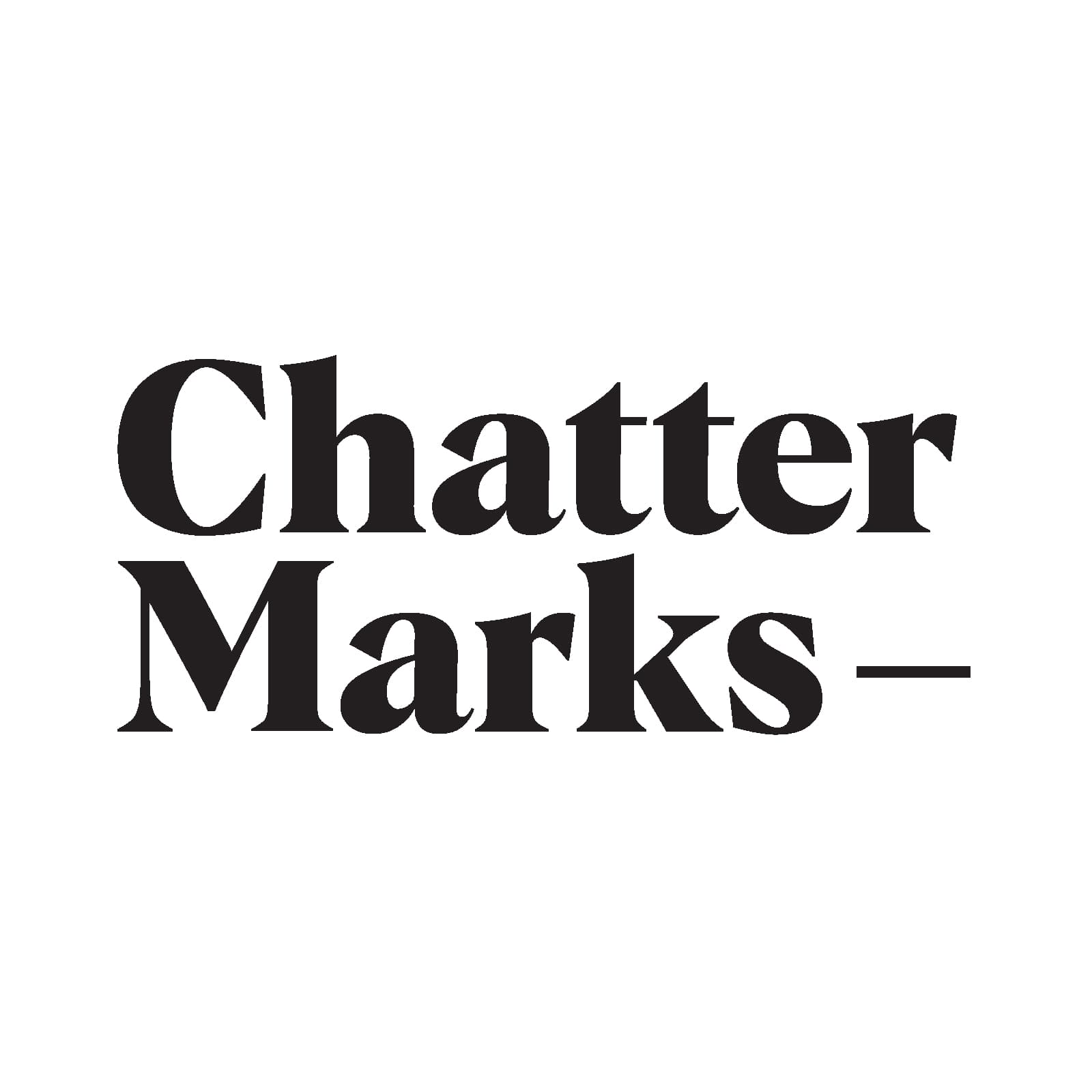 Chatter Marks cover