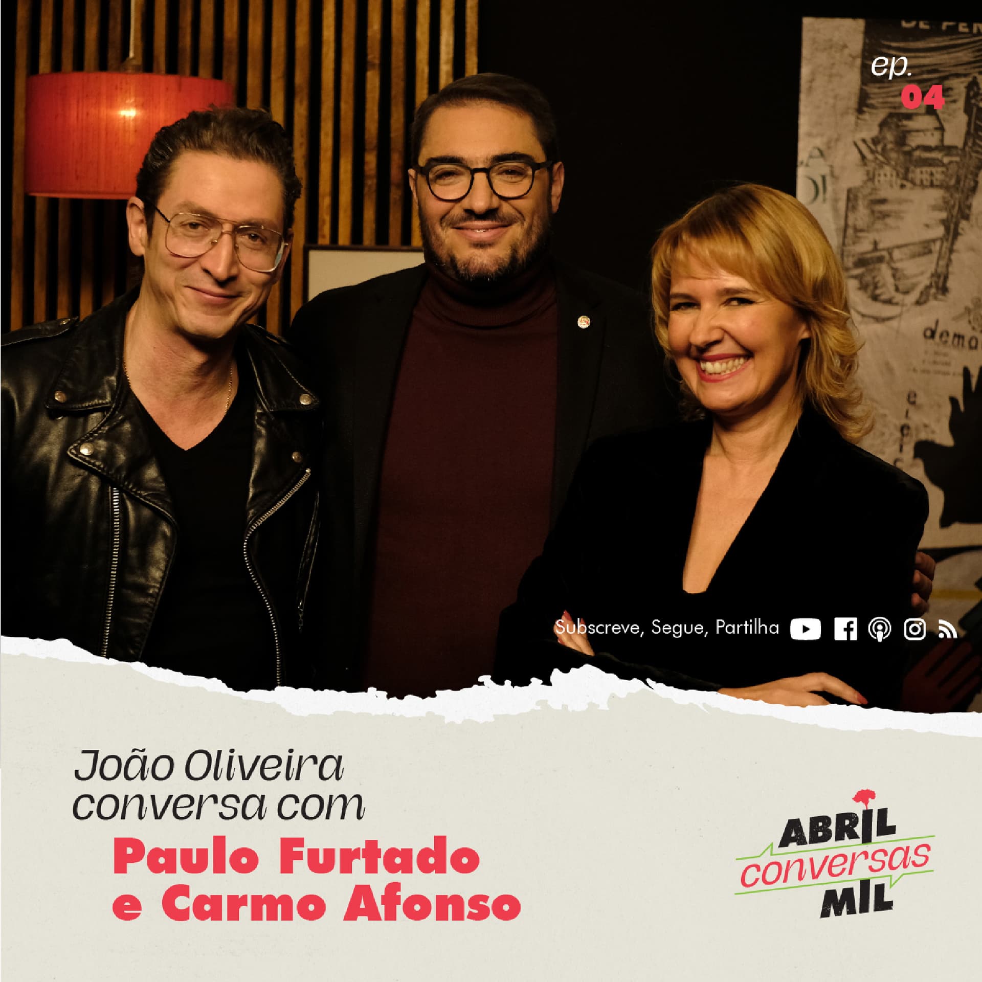 Abril conversas mil #4 - Carmo Afonso e Paulo Furtado - Abril conversas mil cover