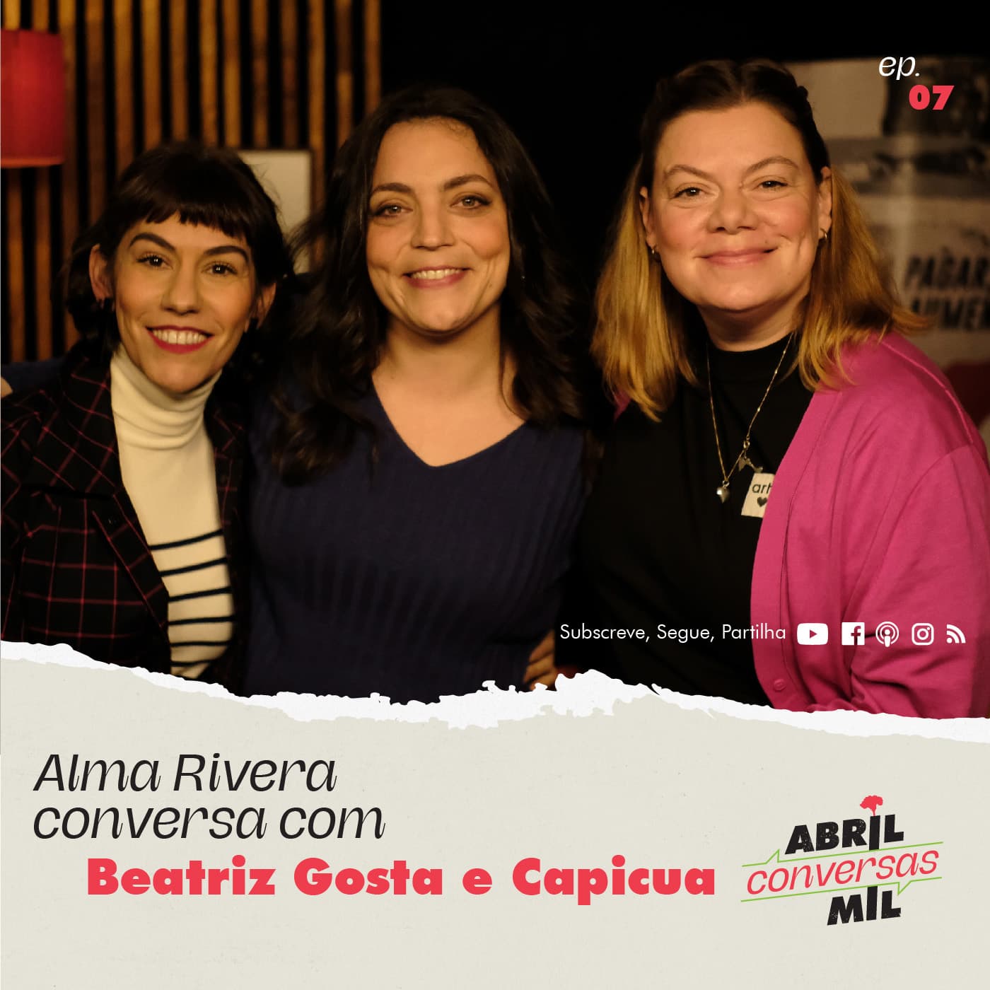 Abril conversas mil #7 - Beatriz Gosta e Capicua - Abril conversas mil cover