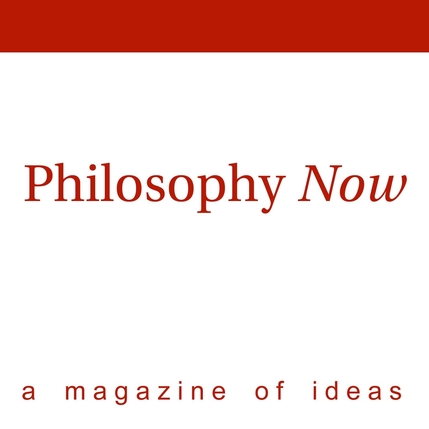 Philosophy Now cover