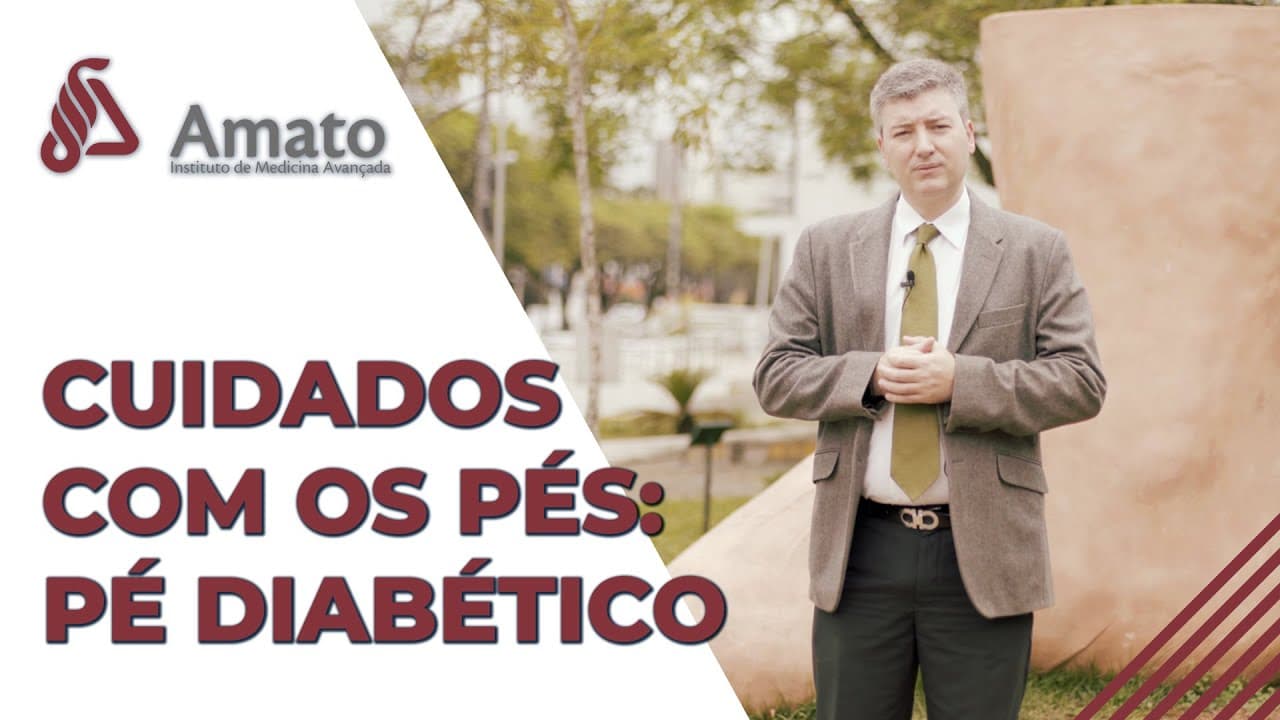Cuidados com o pé diabético. O que fazer para evitar complicações. — Amato PodCast cover