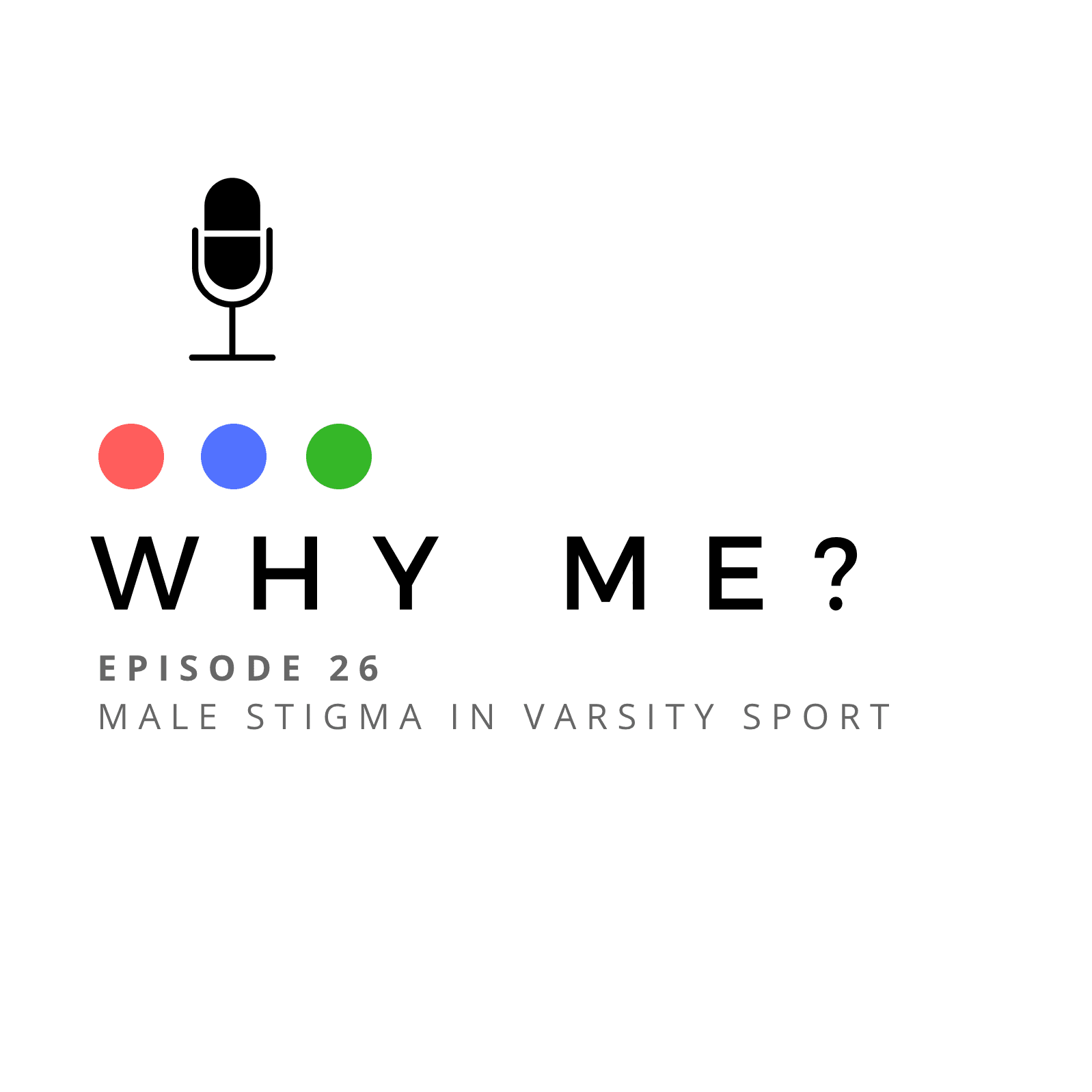 Male stigma in varsity sports - Why Me? cover