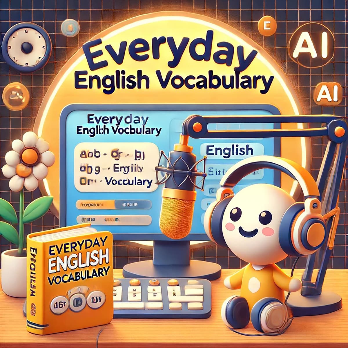 #609 本日のボキャブラリー--broadcast, premium, accountability - Everyday English Vocabulary cover
