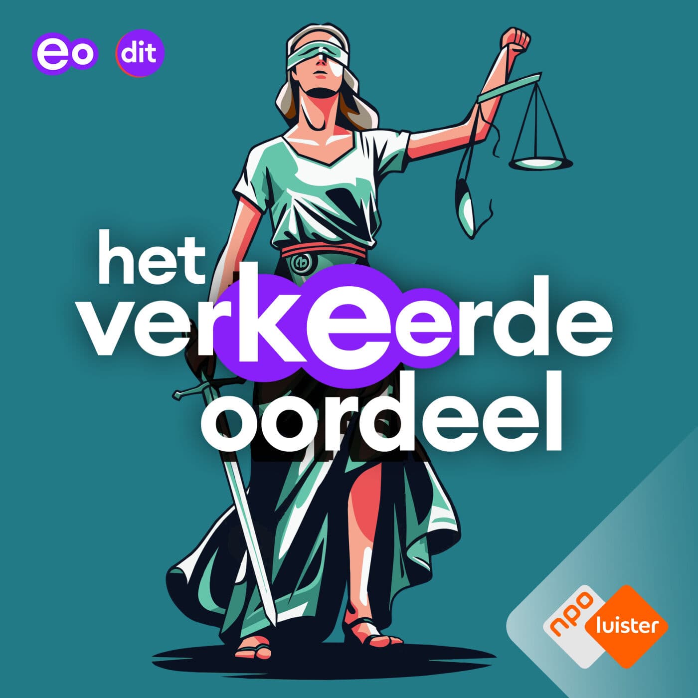 Luister de podcastserie 'Het Verkeerde Oordeel' - Dit is de Dag cover