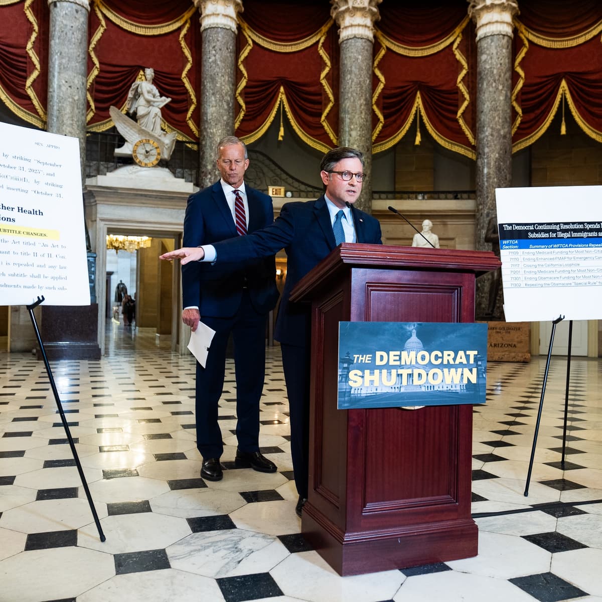 Shutdown cracks, Jay Jones’s texts, Trump’s Gaza deal - Post Reports cover