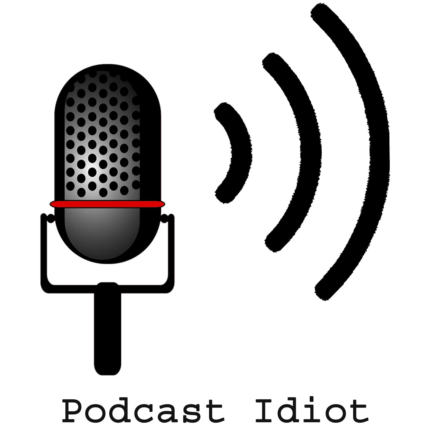 To headphone or not to headphone - Podcast Idiot cover
