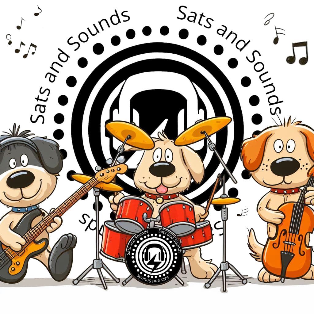 Producing my music podcast - Sats and Sounds - Podcast Idiot cover